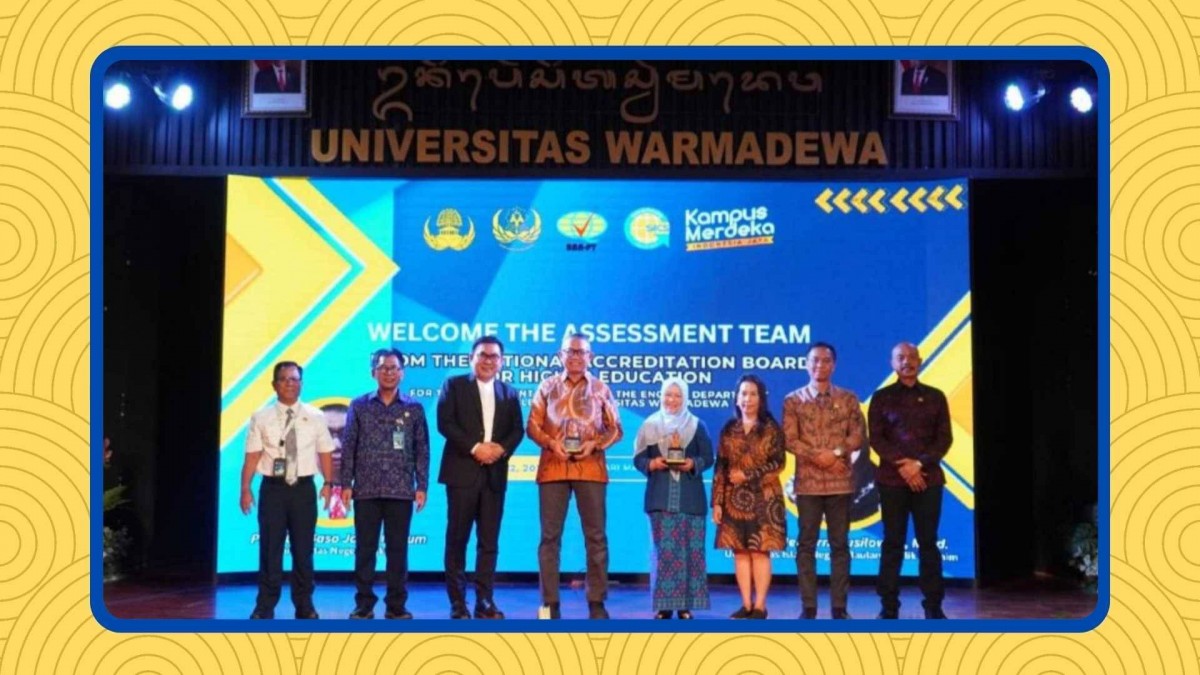 Universitas Warmadewa menerima Tim Asesor dari Badan Akreditasi Nasional Perguruan Tinggi dalam rangka Asesmen Lapangan Program Studi Sastra Inggris Fakultas Sastra Universitas Warmadewa