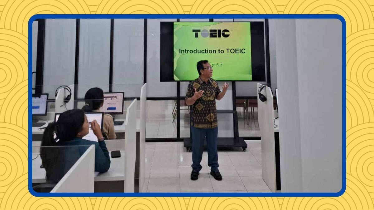 Fakultas Sastra, Universitas Warmadewa Menyelengarakan program TOEIC ke 3