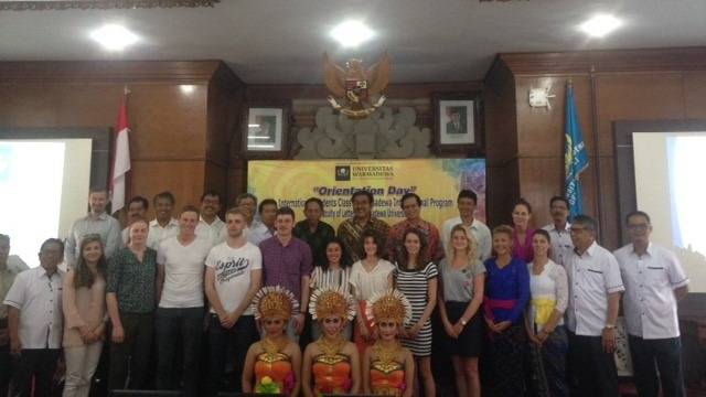 Orientation Day International Student Class of Warmadewa International Program Faculty of Letters.