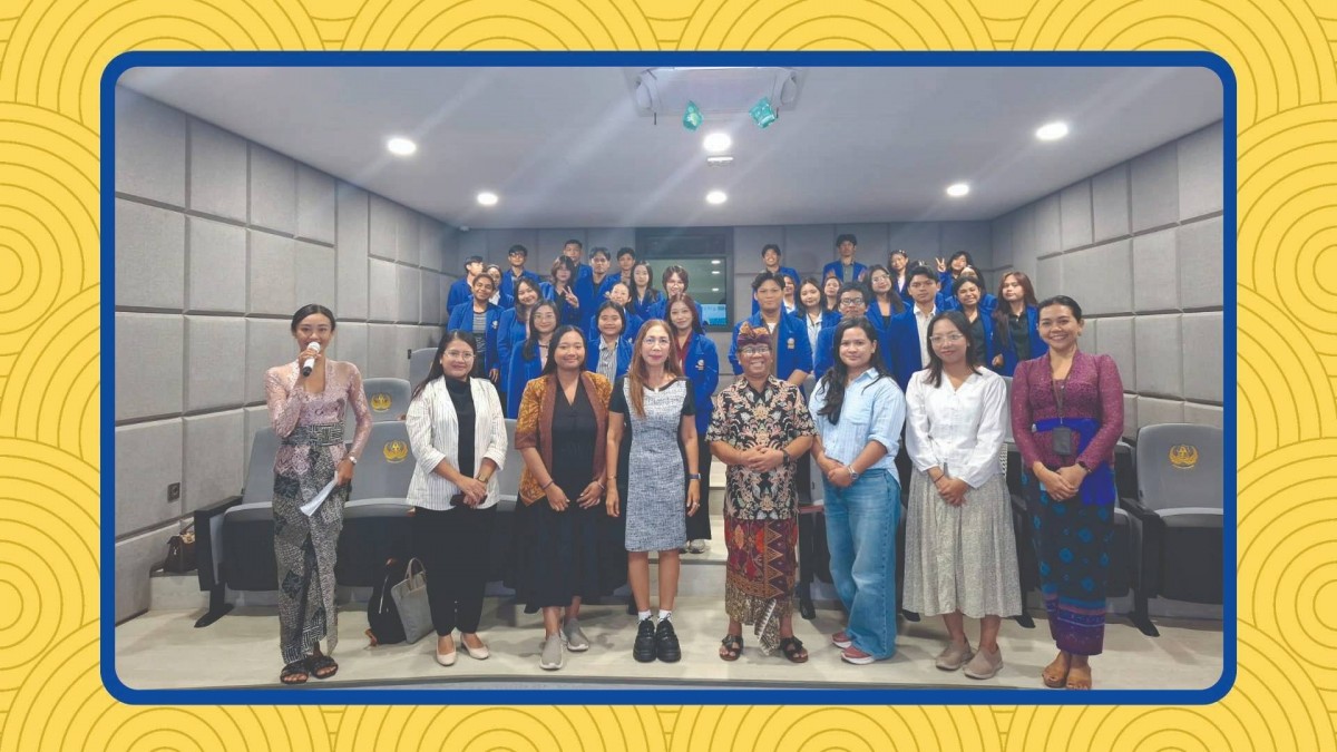 Faculty of Letters, Universitas Warmadewa held a Studium Generale with the topic “Artificial Intelligence in Translation”.