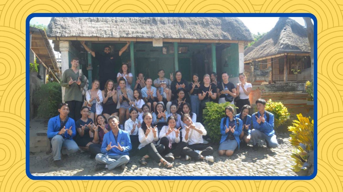 Warmadewa International Outing Program Balinese Traditional House
