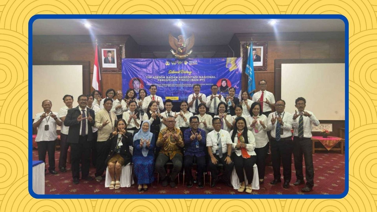 Handover of Minutes and Closing for Field Assessment of English Literature Study Program Faculty of Letters Universitas Warmadewa