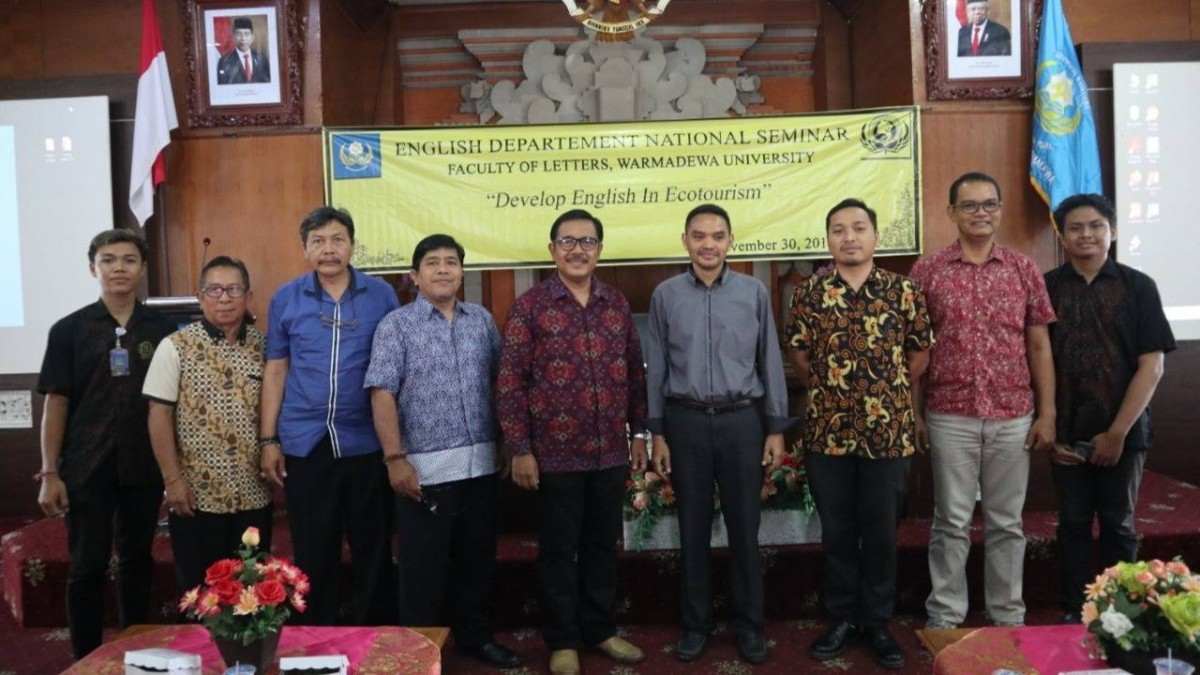 Develop English in Ecotourism Comets Fakultas Sastra Unwar