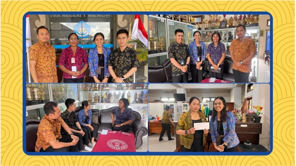 Faculty of Letters, Universitas Warmadewa Conducts an Audience and Collaboration Visit to Several High Schools in Badung Regency