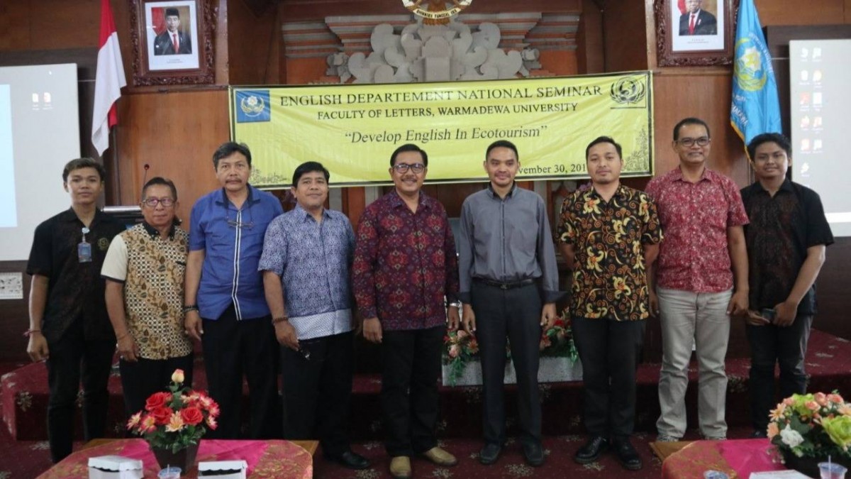 National Seminar on “Develop English in Ecotourism” Held by Comets Faculty of Letters Unwar