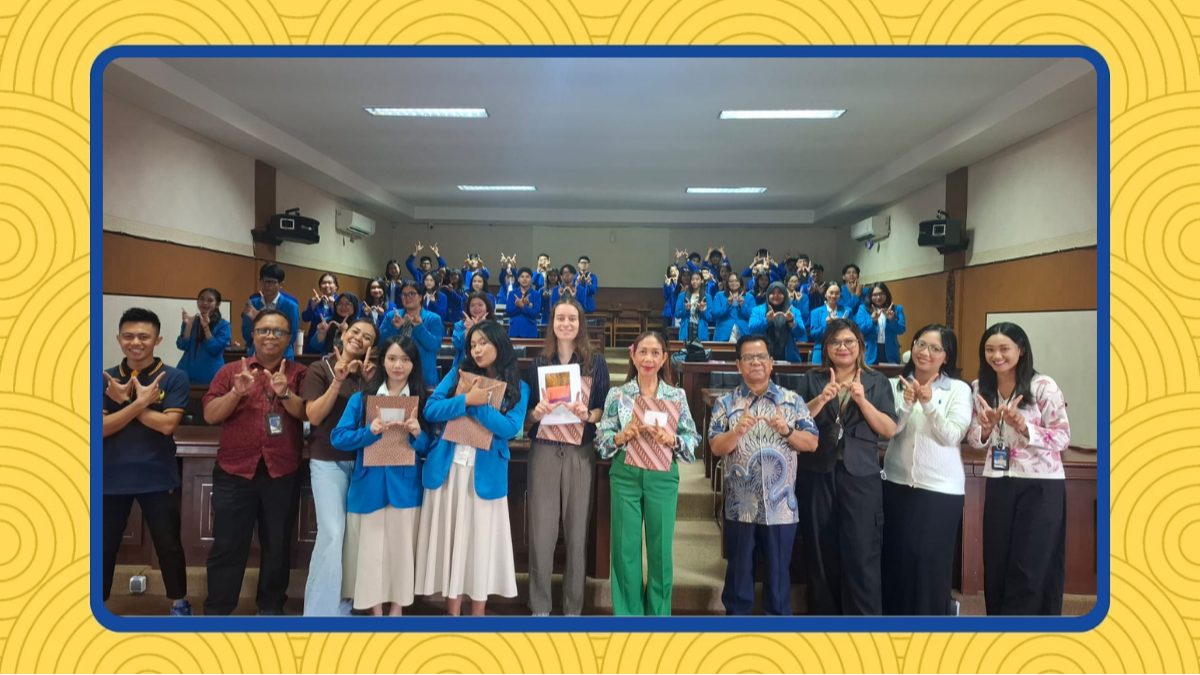 Fakultas Sastra Universitas Warmadewa Hosts International Guest Lecture on BIPA Pedagogy