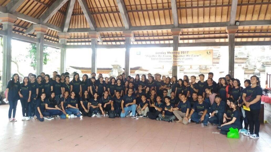 Sunday Meeting of Community of English Students (COMETS), Faculty of Letters, Universitas Warmadewa
